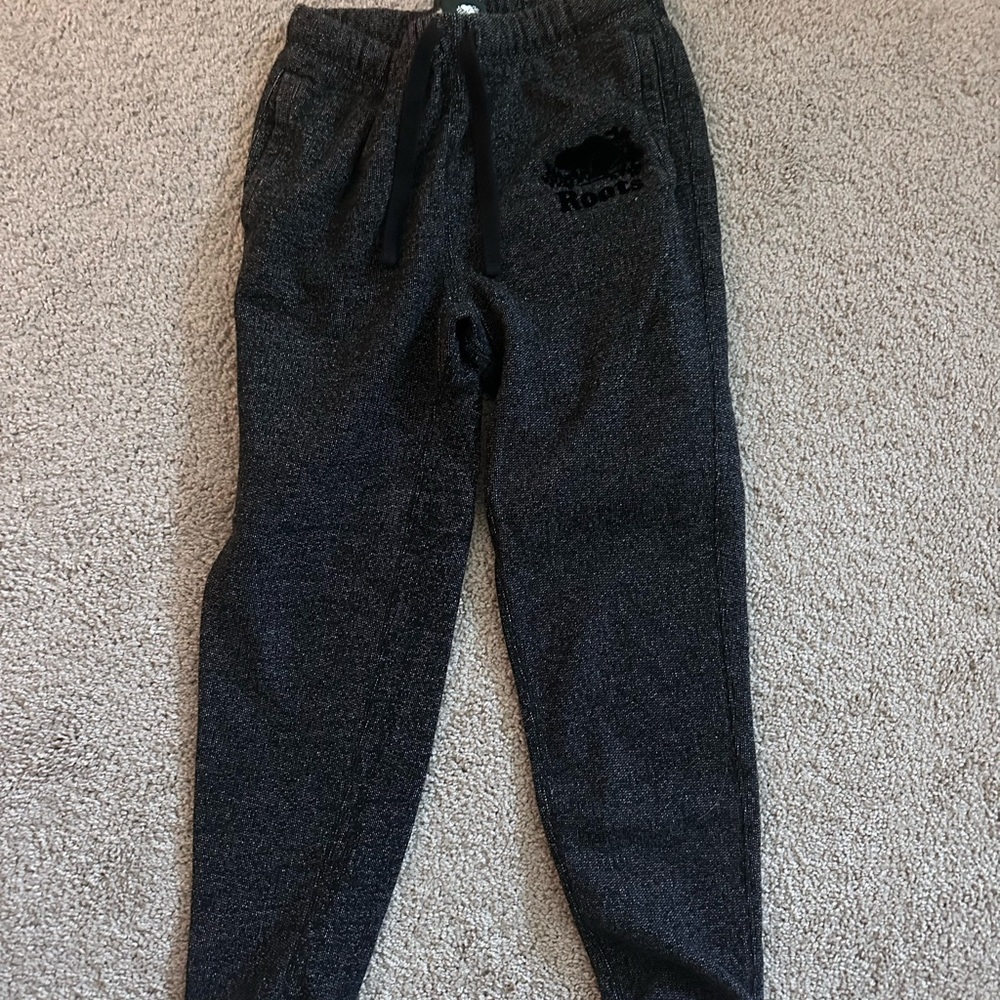 Kids Black Jogger Pants